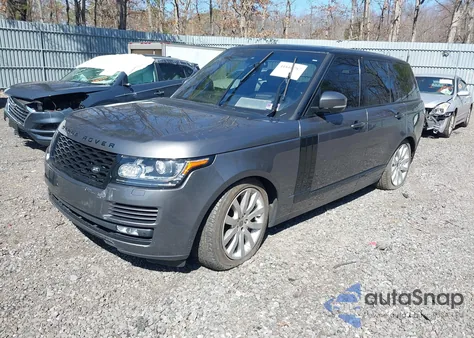 2016 Land Rover Range Rover 5.0L V8 Supercharged from USA, damaged, VIN SALGS2EF4GA293593